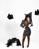 Boss Lady Dress-Grey