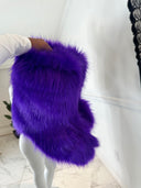 Purple Fur Boots