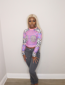 Pink Polka Dot Shirt