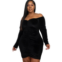 Velour Dress