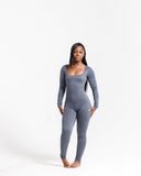 Basix Jumpsûit- Dark Grey