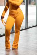 Rêve Lounge Play Zip Set- Orange