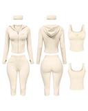 RB Sculpt Capri Sêt - Cream (PREORDER)