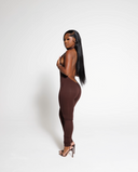 SKYN Halter Jumpsûit-Mocha