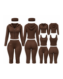 RB Sculpt Capri Sêt - Brown (Preorder)