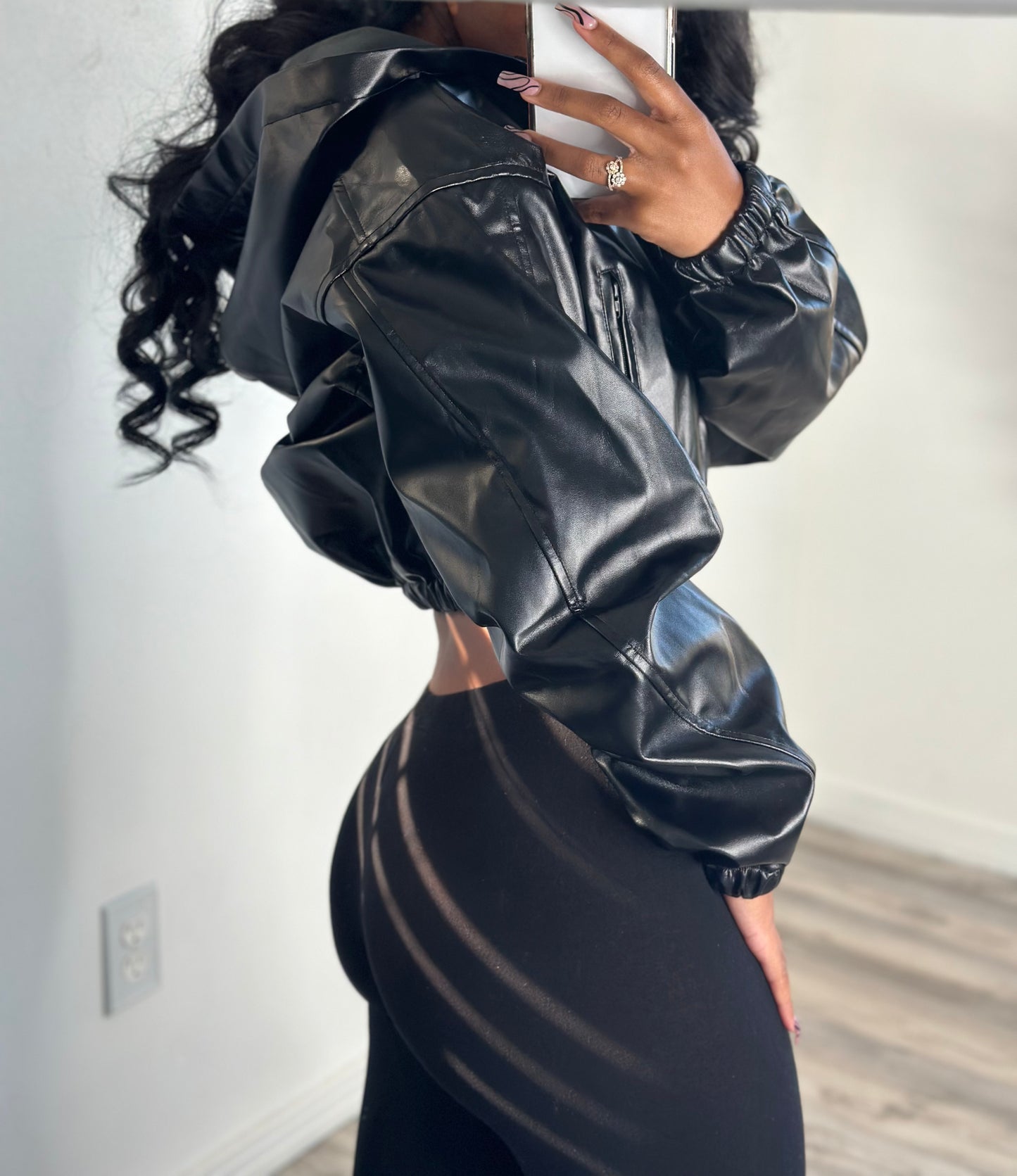 Black Crop Jacket