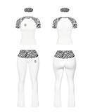 RB Zebra Pant Sêt - White (PREORDER)