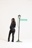 RêveGras Hooded LS Flare Pant Set