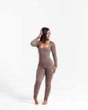 Basix Jumpsûit- Mocha