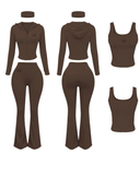 RB Sculpt Pant Sêt - Brown (PREORDER)