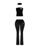 Rêve Lounge Pant Set- Black (PREORDER)