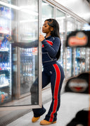 RB CARBON WAFFLE SET-BLU (Size Up) PREORDER