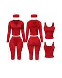 RB Sculpt Capri Sêt - Red (Preorder)