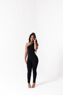 Onyx Contour Peek Jumpsuit