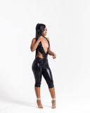 Onyx Liquid Capri Set