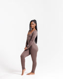 Basix Jumpsûit- Mocha