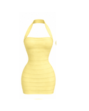 R Bandage Intentions Drêss - Yellow