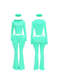 RB Crystal Script Zip Set -Teal