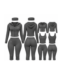RB Sculpt Capri Sêt - Dark Grey (Preorder)