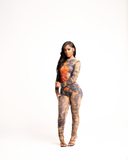 Abstract Body Jumpsûit