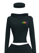 RêveGras Hooded LS Flare Pant Set-(PREORDER)