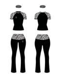 RB Zebra Pant Sêt - Black (PREORDER)