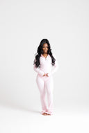 RÊVE LOUNGE PLAY ZIP SET -PINK