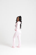 RÊVE LOUNGE PLAY ZIP SET -PINK
