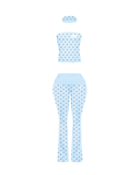 Rêve Lounge Pant Set- Baby Blue (PREORDER)