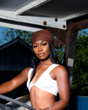 White Twist Crop Top