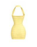 R Bandage Intentions Drêss - Yellow