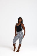 RB Halter Zebra Capri Sêt - Black