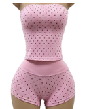 Rêve Lounge Short Set- Pink (PREORDER)