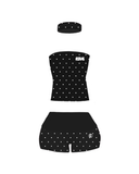 Rêve Lounge Short Set- Black (PREORDER)