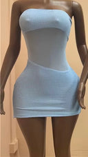 Figure 8 Mini Drêss - Blue
