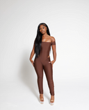 SKYN Peek Jumpsûit-Mocha