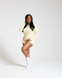 Rêve Script LS Stripe Short Sêt-Yellow