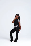 RB Zebra Pant Sêt - Black