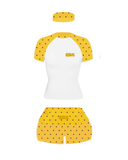 Rêve Lounge Play Short Set- Orange (PREORDER)