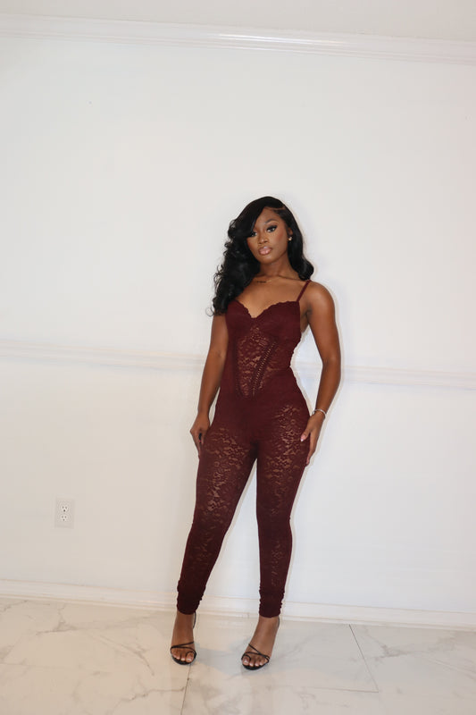 Love Fest Lace Jumpsuit