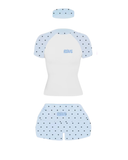 Rêve Lounge Play Short Set- Baby Blue (PREORDER)
