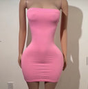 Tube Mini Drêss - Pink