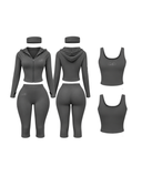 RB Sculpt Capri Sêt - Dark Grey (Preorder)