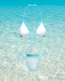 Rêve Script Bikini - Blue